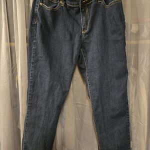 Michael Kors Women's Dark Blue Skinny Jeans